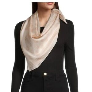 Alexander McQueen Skull Silk Biker Scarf